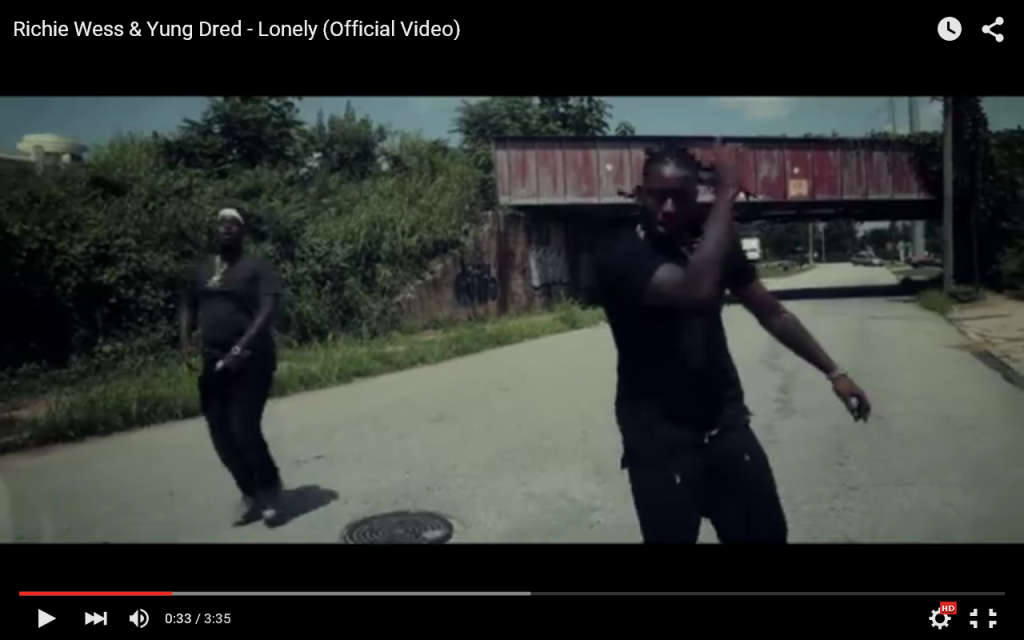 Video: Richie Wess And Yung Dred - Lonely