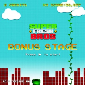 Track: Super Fresh Bros - Bonus Stage