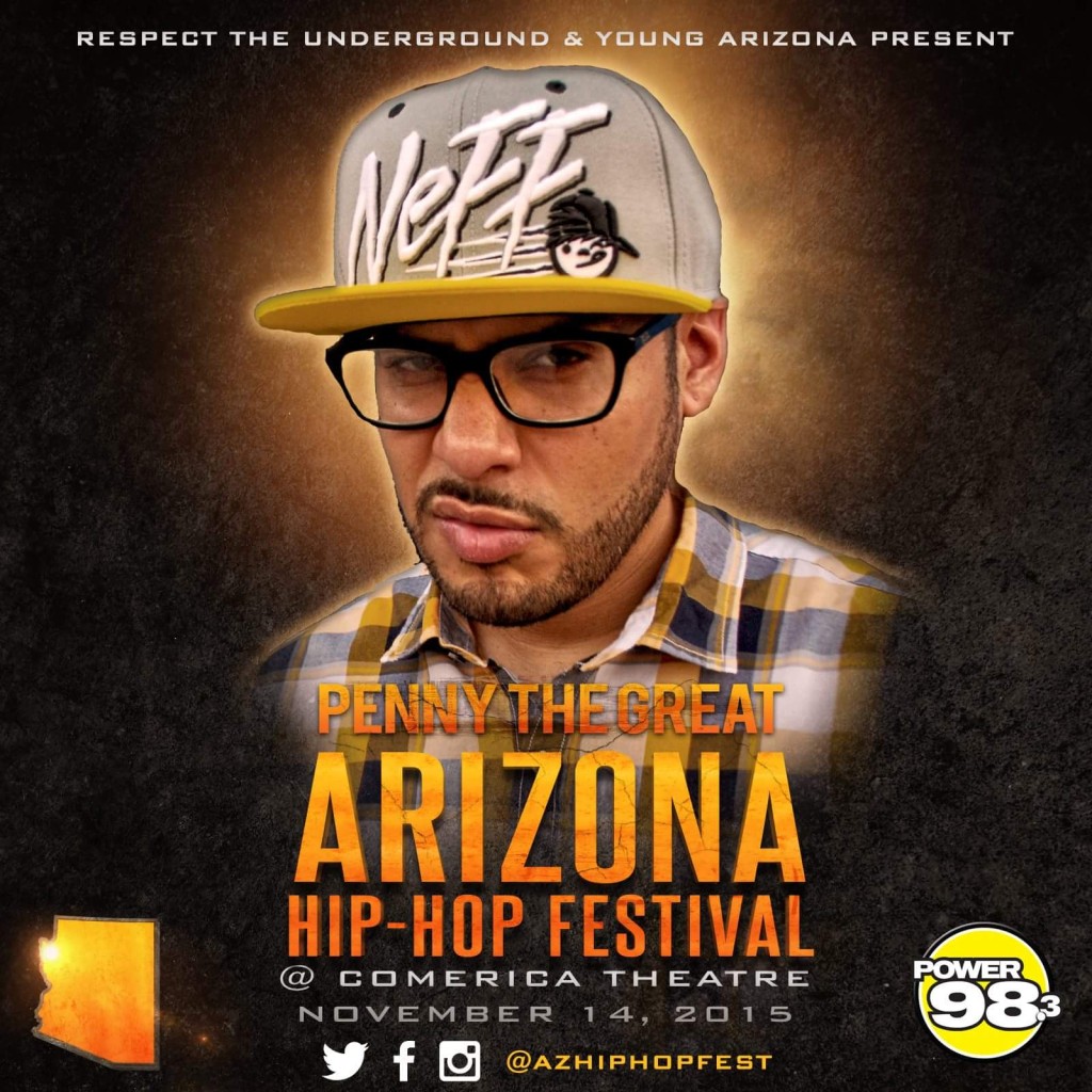 Rapper Penny The Great Talks Being Part Of The AZ Hiphop Festival