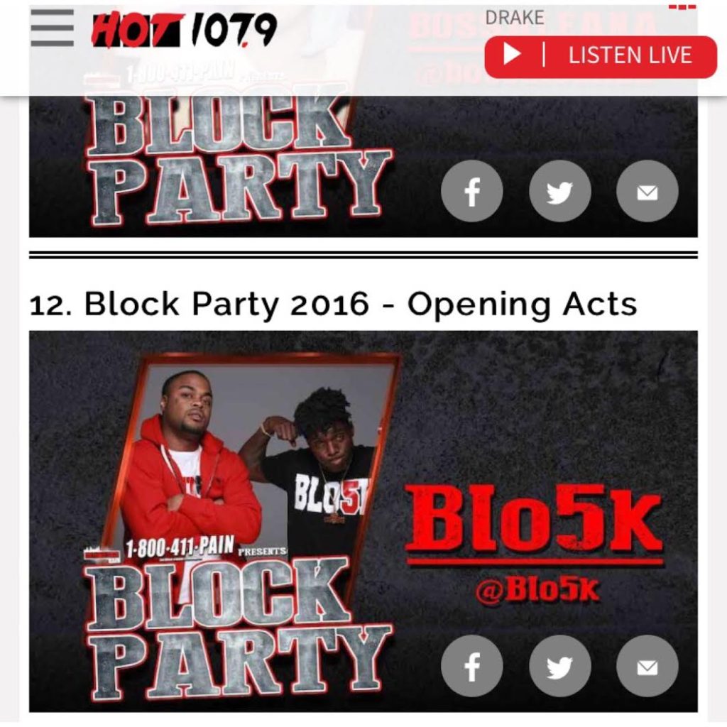 [FREE EVENT] Hot 107.9 ATL Birthday Bash Block Party
