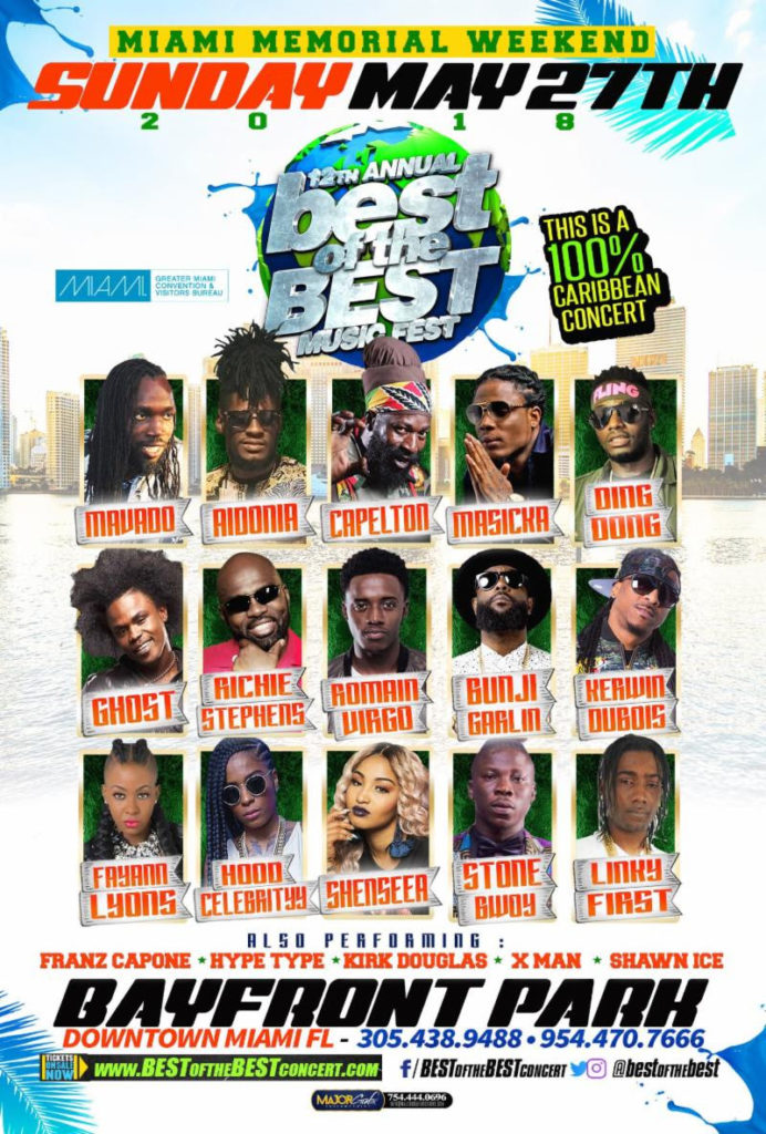 Event: 12th Annual Best of the Best Music Fest (Miami, FL)