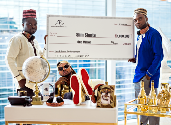 ATL Rapper Slim Stunta Signs $1 Million Endorsement Deal w/ AfroBeats Headphones
