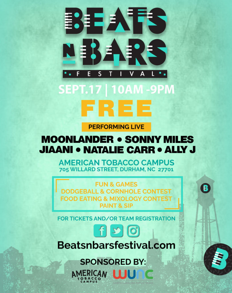 New Event: Beats n Bars Festival (Durham, NC)